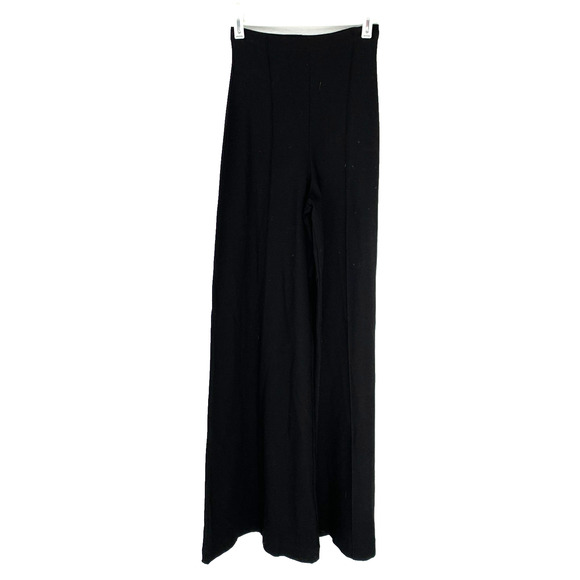 Ripley Rader Wide Leg Black Ponte Wide Leg Flowy Pants Size 1 XS - Picture 1 of 4